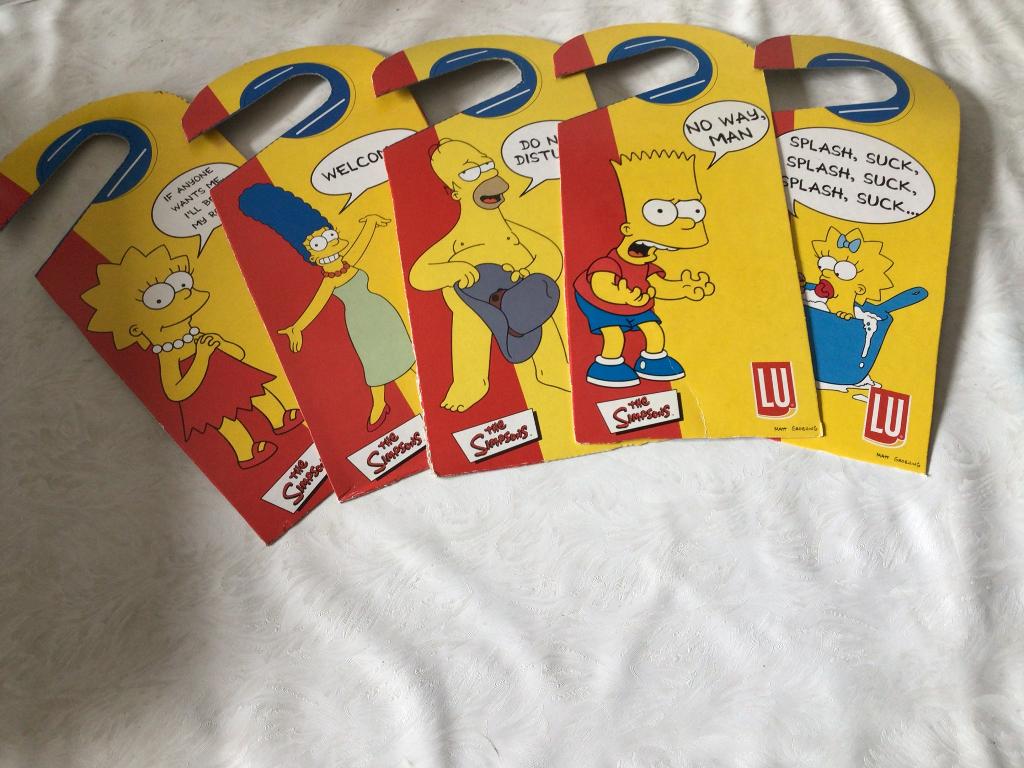 The Simpsons deurhangers, Verzamelen, Ophalen of Verzenden
