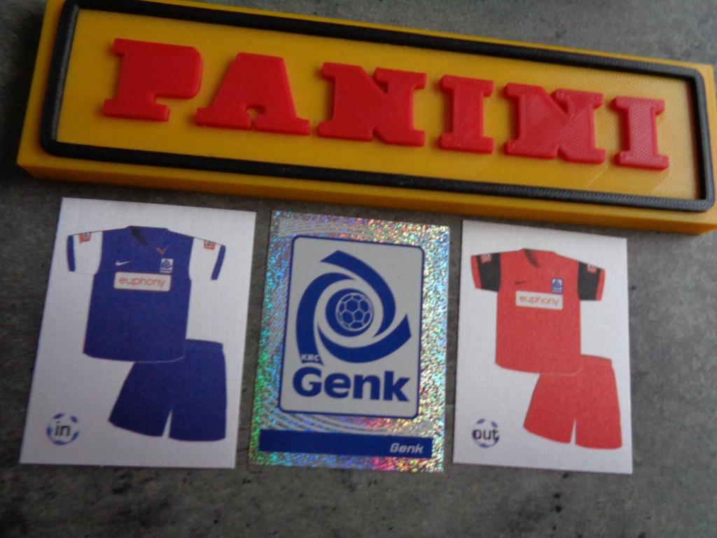 PANINI FOOTBALL 2012 voetbal  RACING GENK 3 STICKERS, Verzenden, Nieuw