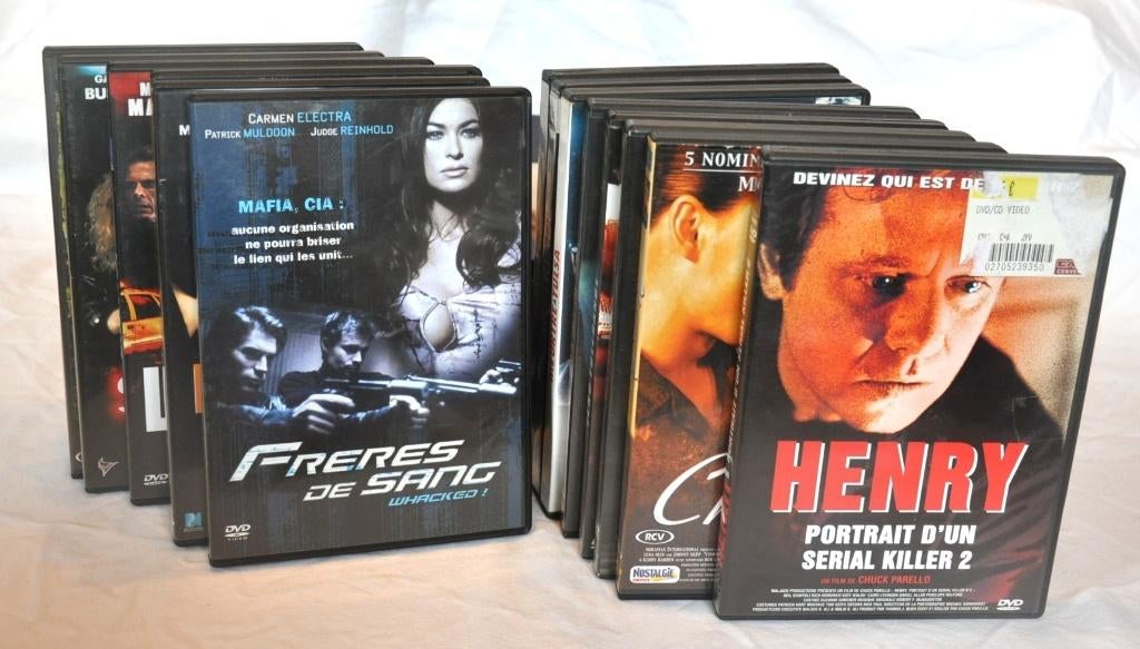 lot de 14 film dvd americain (x20446), Ophalen of Verzenden, Gebruikt, Actie
