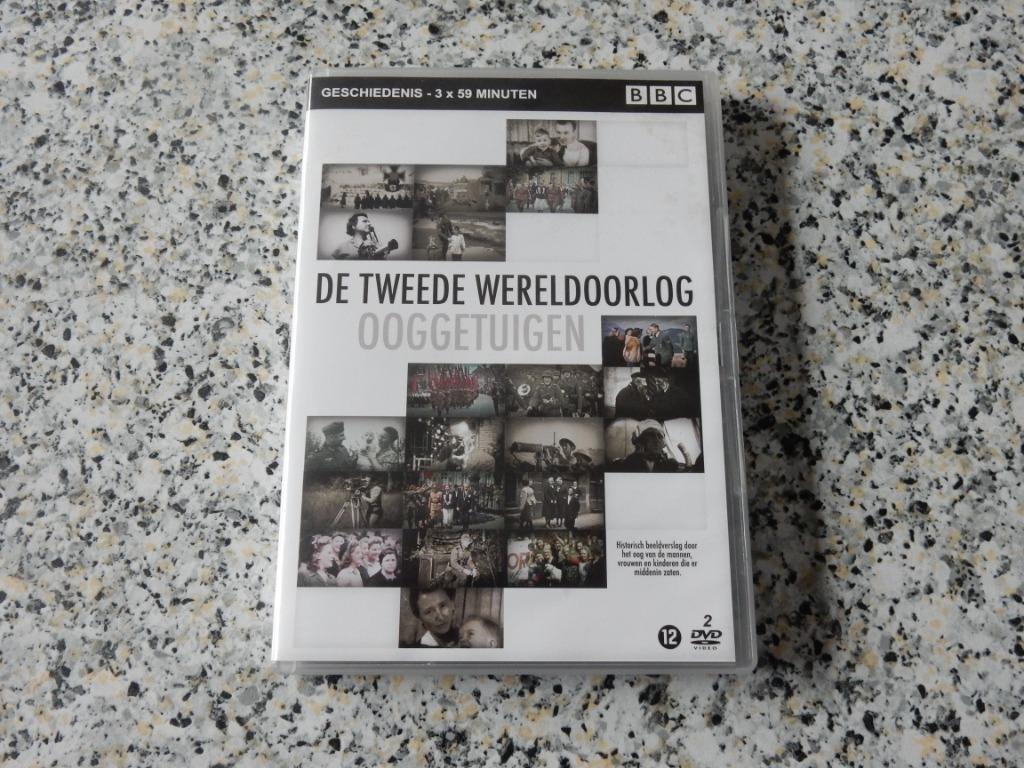 nr.1480 - Dvd: de tweede wereldoorlog - ooggetuigen - docu, À partir de 12 ans, Enlèvement ou Envoi, Guerre ou Policier