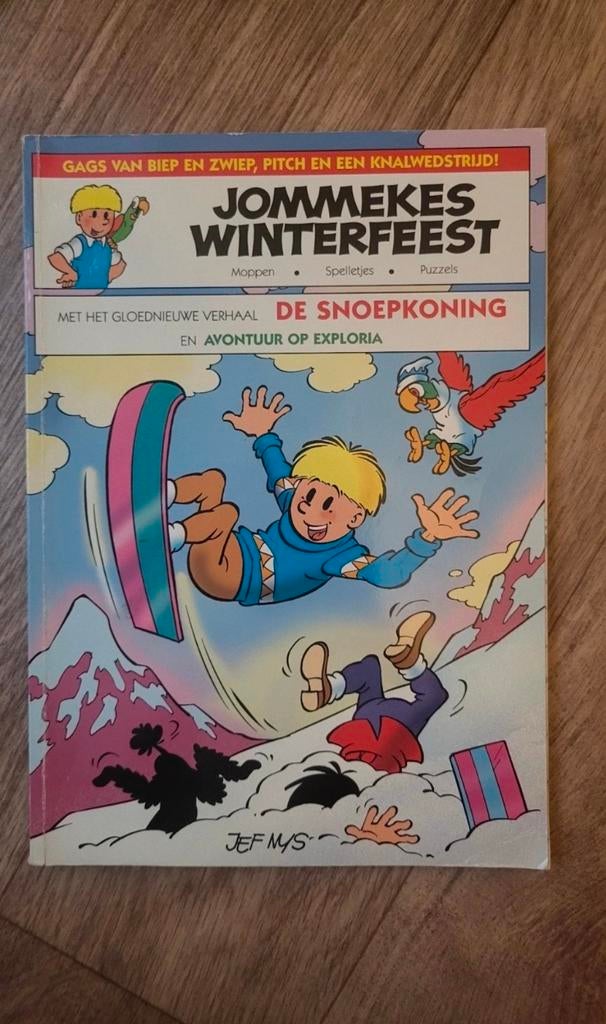 Jommeke – Jommekes Winterfeest, Meerdere stripboeken, Ophalen of Verzenden, Gelezen, Jef Nys