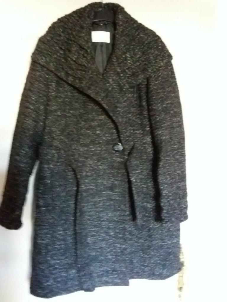 Mantel grijs/zwart. Liberty island, Kleding | Dames, Jassen | Winter, Zwart, Maat 46/48 (XL) of groter, Liberty Island, Ophalen of Verzenden