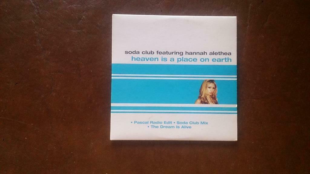 Soda club featuring hannah alethea - heaven is a place on ea, Enlèvement ou Envoi