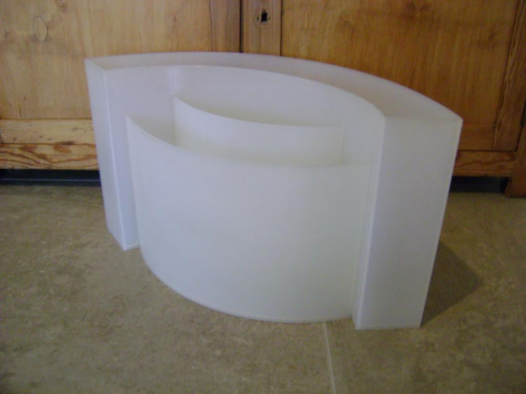 WAVE design krantenbak tijdschriftenhouder jaren 90, Antiek en Kunst, Ophalen of Verzenden