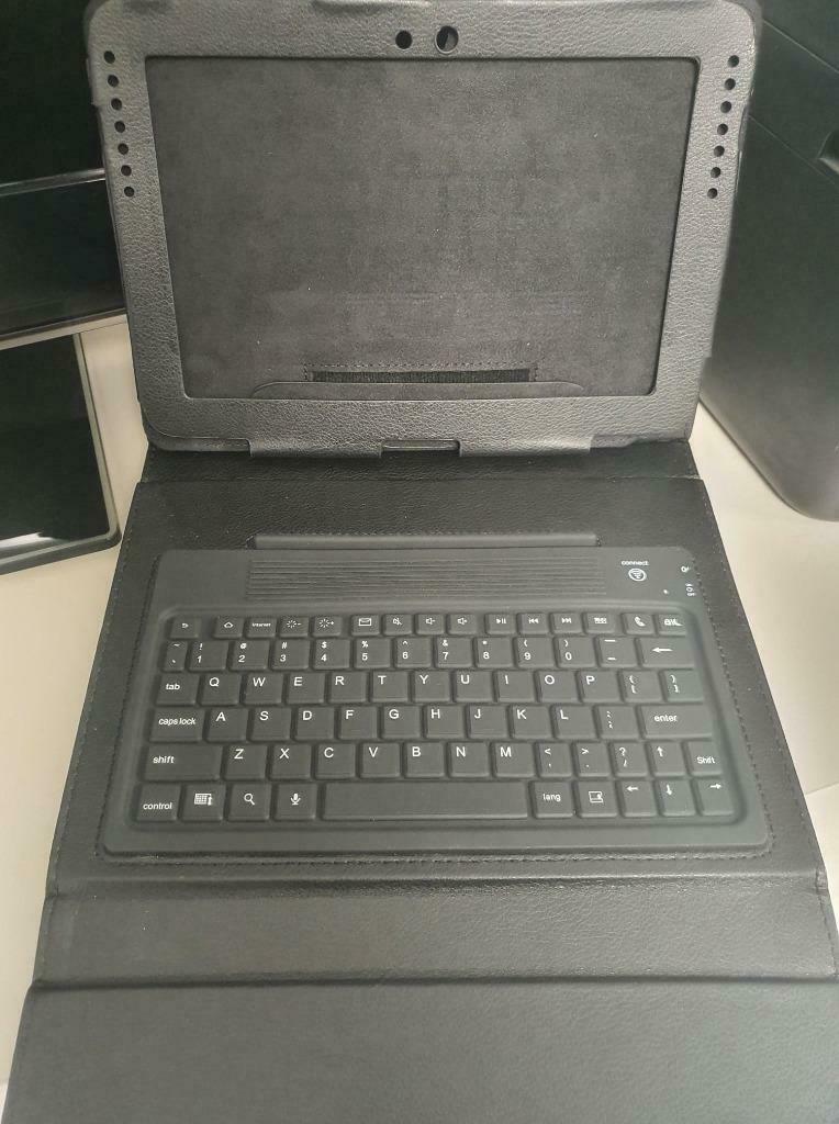 Samsung Galaxy 10.1 Bluetooth Keyboard Cover - zwart NIEUW, Ergonomisch, Nieuw, Ophalen of Verzenden, Draadloos