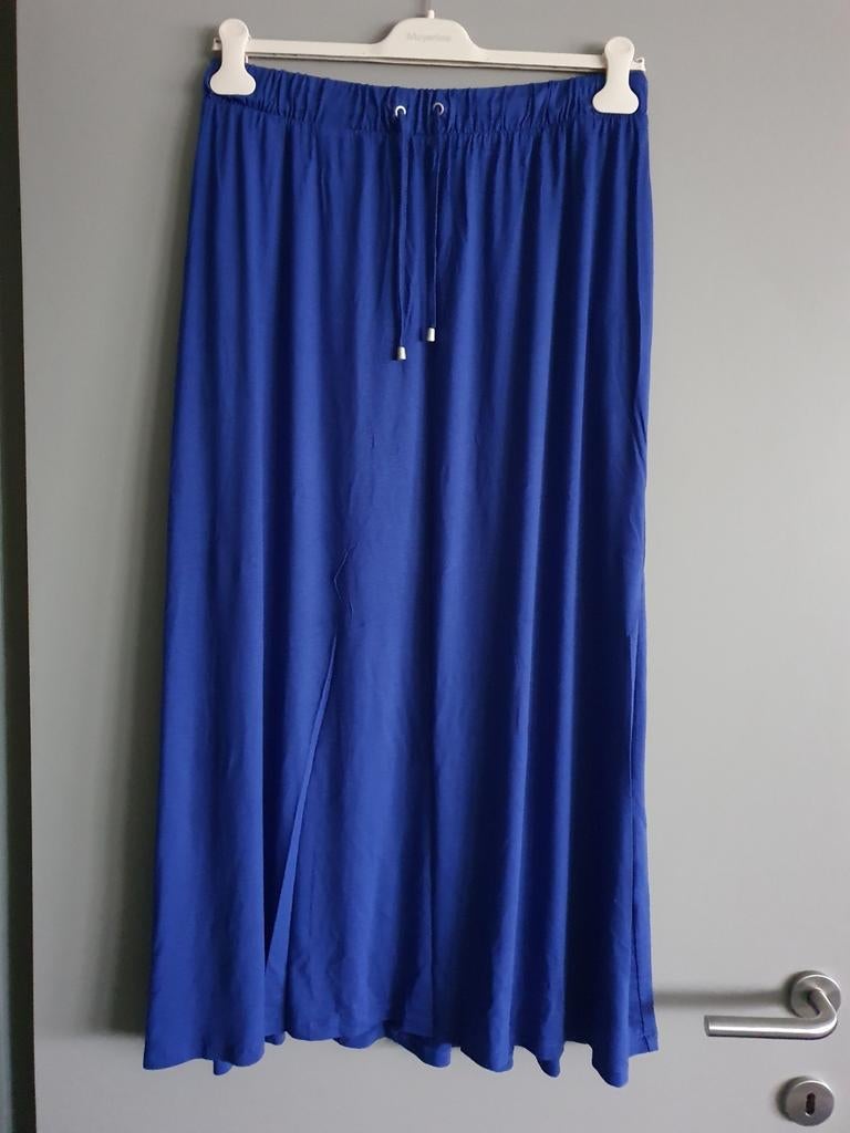 Lange rok van Bel & Bo maat 46, Blauw, Ophalen of Verzenden, Zo goed als nieuw, Onder de knie