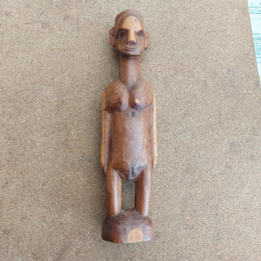 Ebbenhouten beeldje, Antiek en Kunst, Ophalen of Verzenden