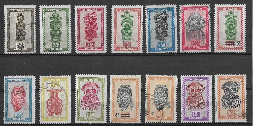 Postzegels Ruanda Urundi, Postzegels en Munten, Verzenden