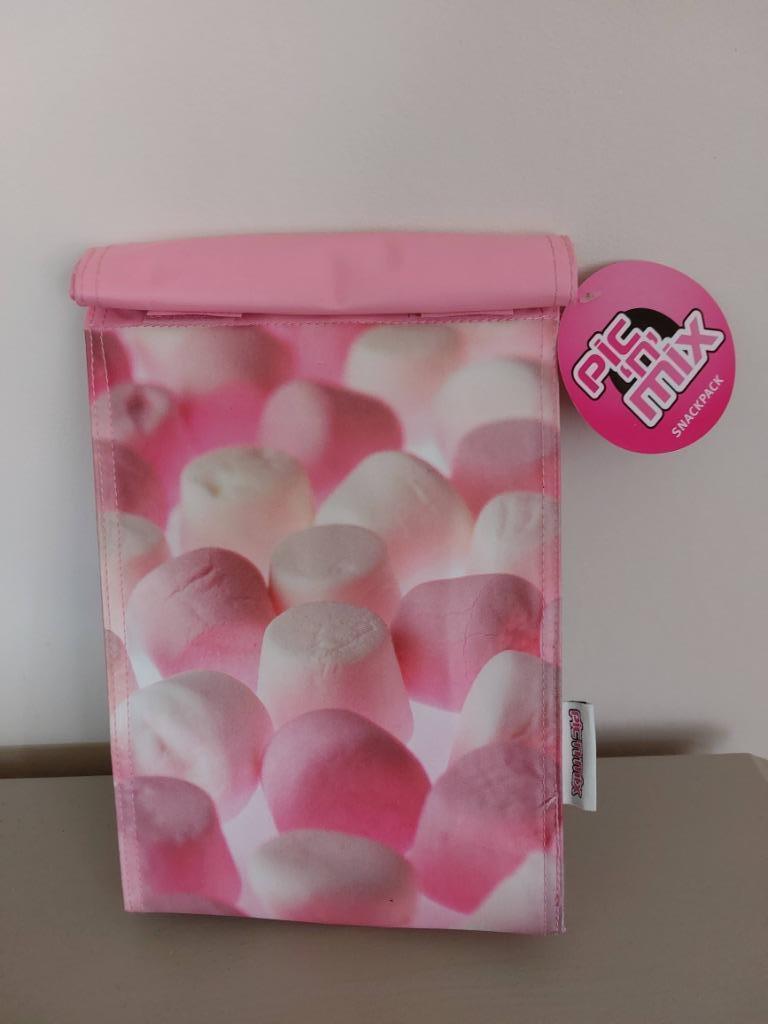 2x lunchtas roze MARSHMALLOW of roze FLAMINGO (nieuw), Ophalen of Verzenden, Nieuw