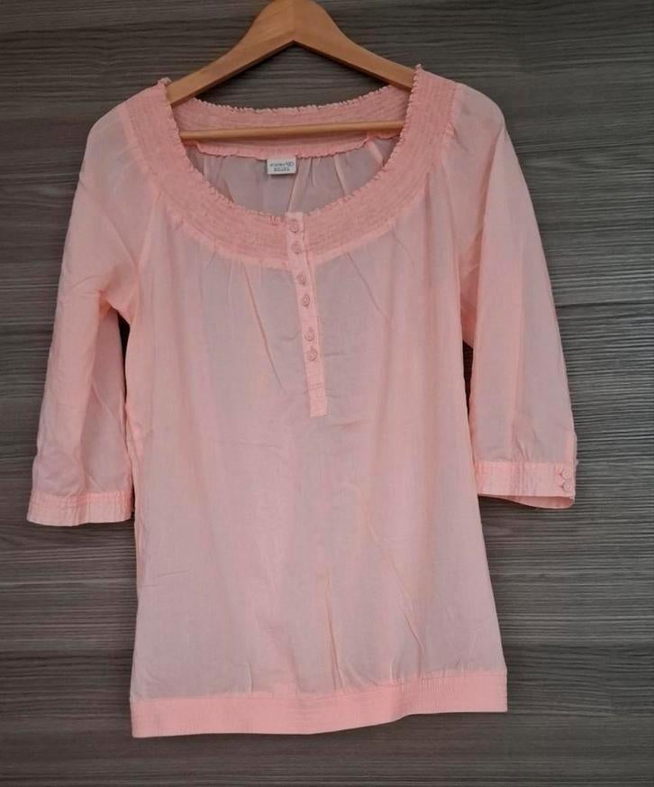 Zalmkeurige blouse, Esprit, maat 40, perfecte staat, Kleding | Dames, Blouses en Tunieken, Esprit, Ophalen of Verzenden, Zo goed als nieuw