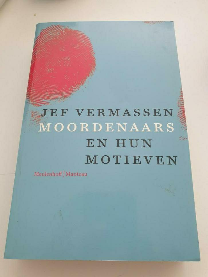 Jef Vermassen - Moordenaars en hun motieven, Boeken, Politiek en Maatschappij, Zo goed als nieuw, Ophalen of Verzenden