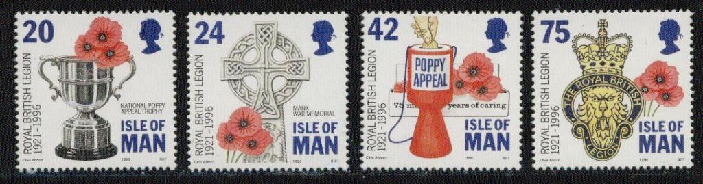 Isle of Man yvertnrs.: 722/25 postfris, Postzegels en Munten, Verzenden, Postfris