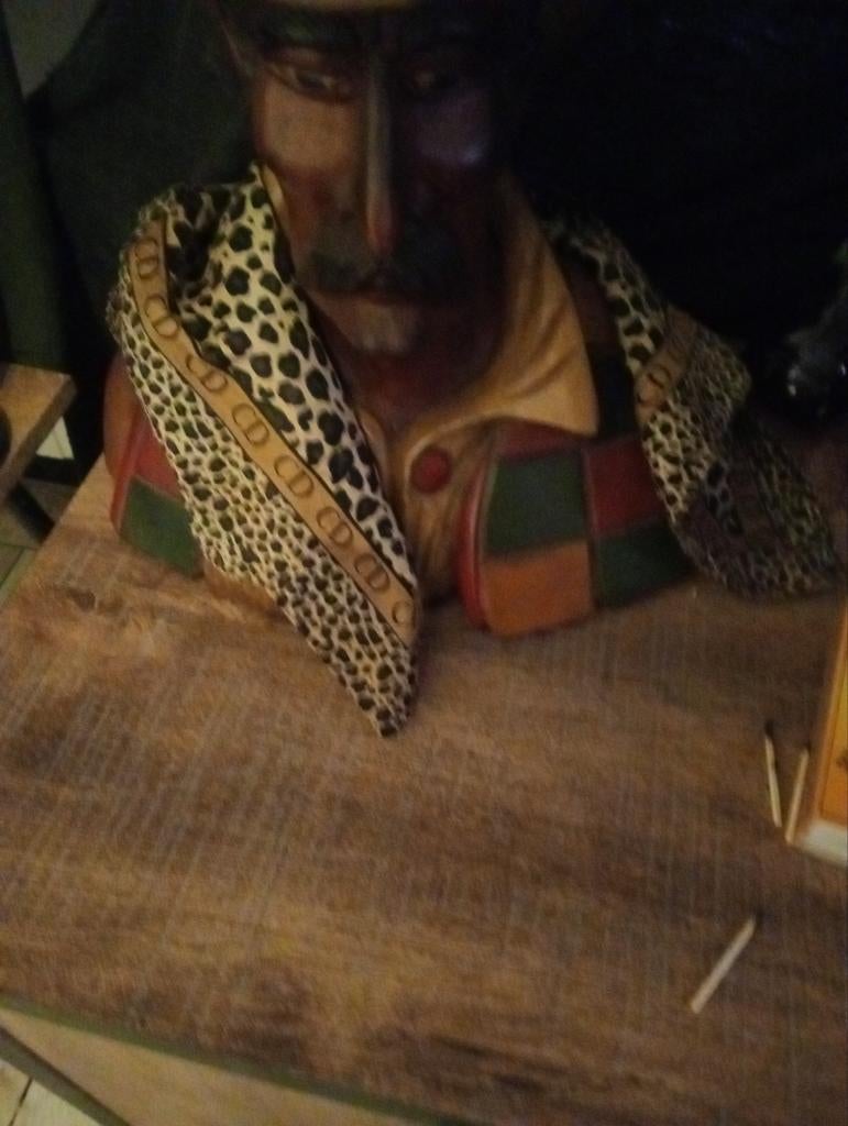 Aardewerk beelden indianen en cowboys, Ophalen