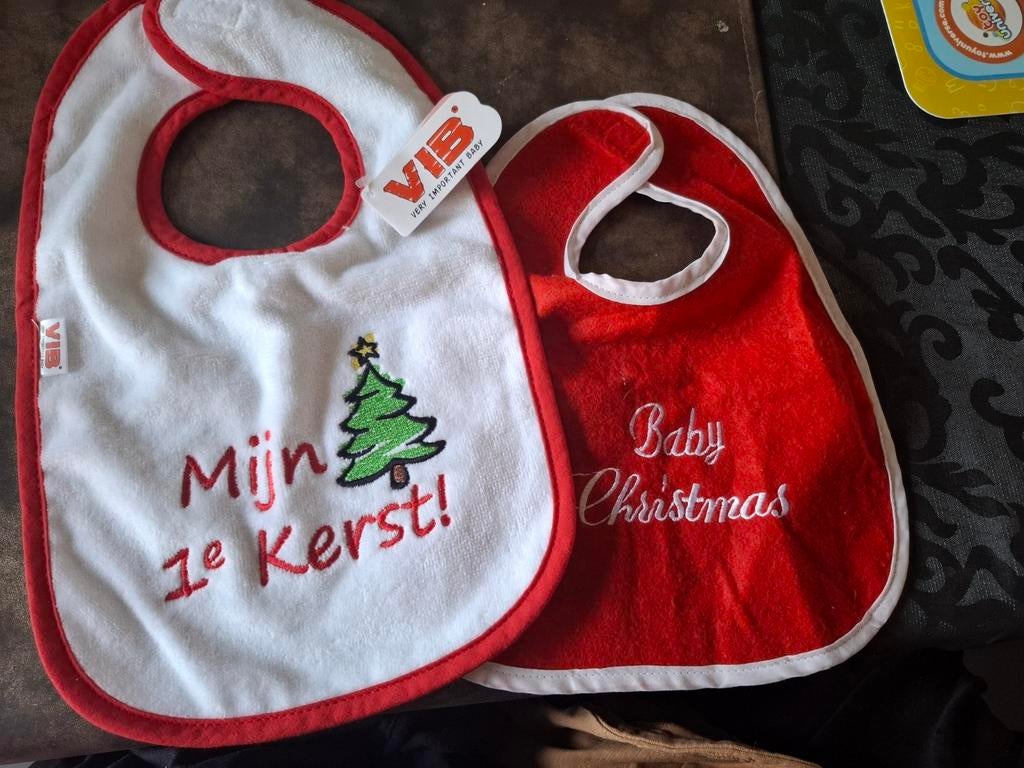 Kerst slabbetjes, Ophalen of Verzenden, Nieuw