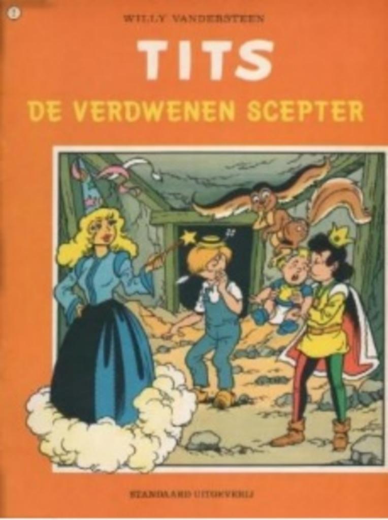 TITS - De verdwenen scepter - Willy Vandersteen, Ophalen of Verzenden, Gelezen