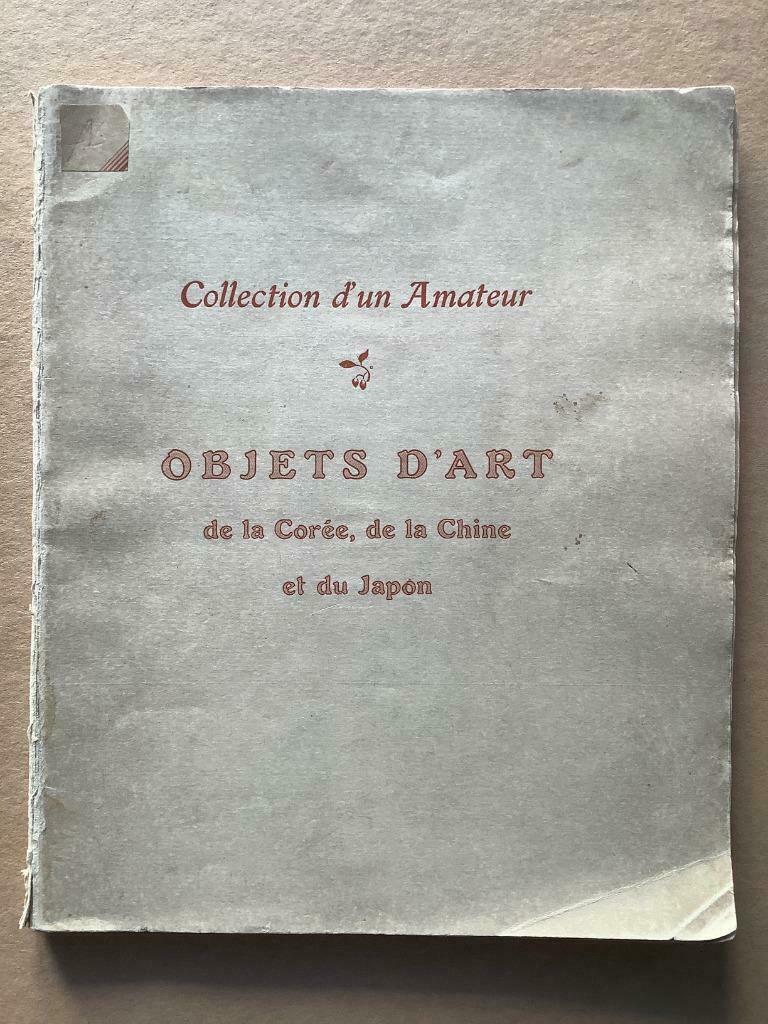 Objets d'art de la Corée, de la Chine et du Japon, Ophalen of Verzenden