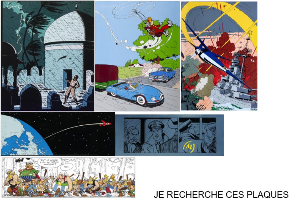Recherche Plaques émaillées BD, Antiquités & Art, Antiquités | Email, Enlèvement