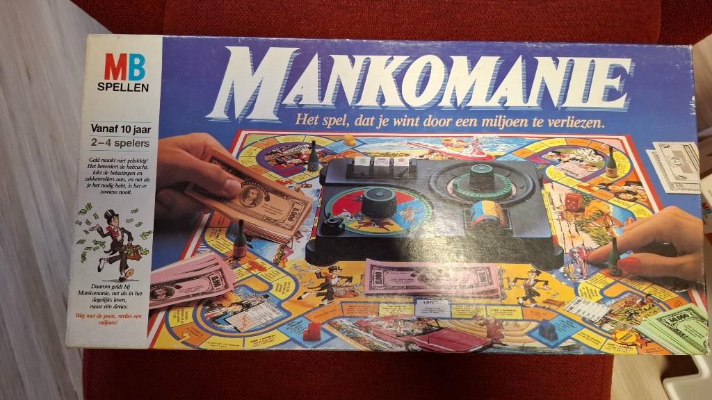 Mankomanie, Hobby en Vrije tijd, Een of twee spelers, Ophalen, Gebruikt, MB SPELLEN