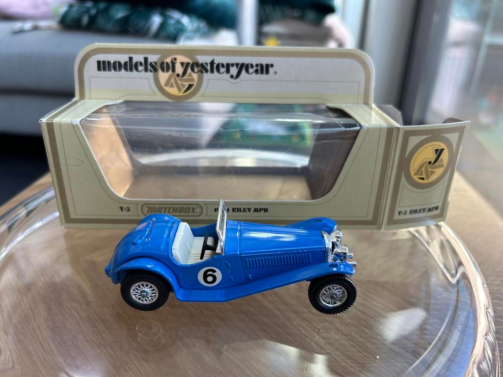 Matchbox Models of Yesteryear Y-3/3; 1934 Riley MPH 1978, Enlèvement ou Envoi