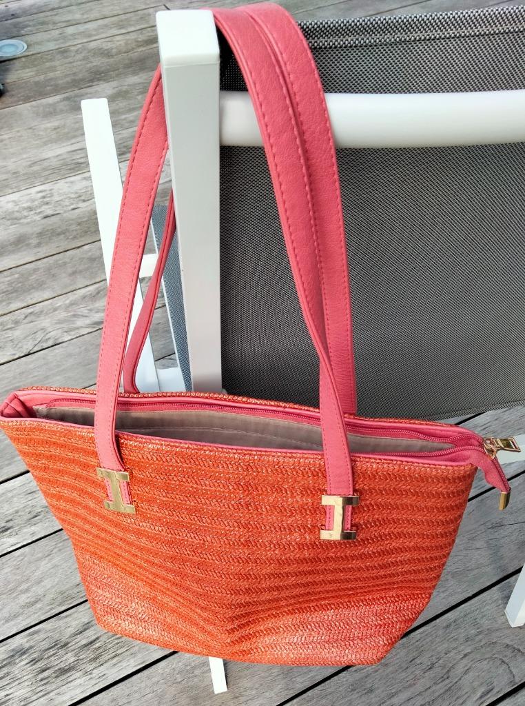 Très Beau  SAC  Oranger  40 X 27cm, Enlèvement ou Envoi, Comme neuf, Orange, Shopper