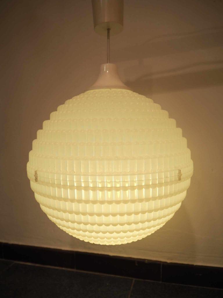 Space Age design hang lamp (Erco Leuchten), 1960s, Ophalen
