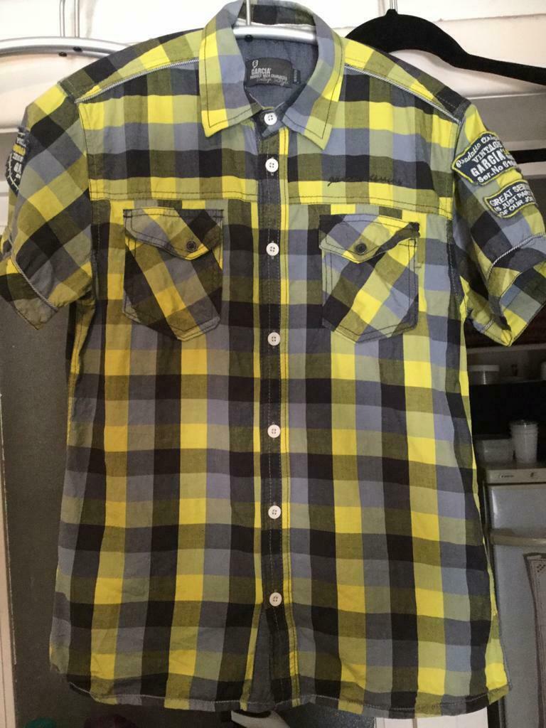García chemise t164-170, Enlèvement ou Envoi, Comme neuf, Garçon, Chemise ou Chemisier