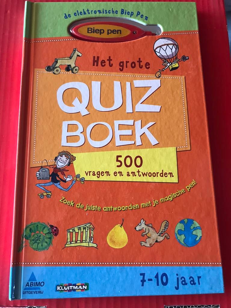 B. Heitz - Het grote quizboek 7 - 10 jaar, Gelezen, Ophalen of Verzenden, B. Heitz, Nederlands
