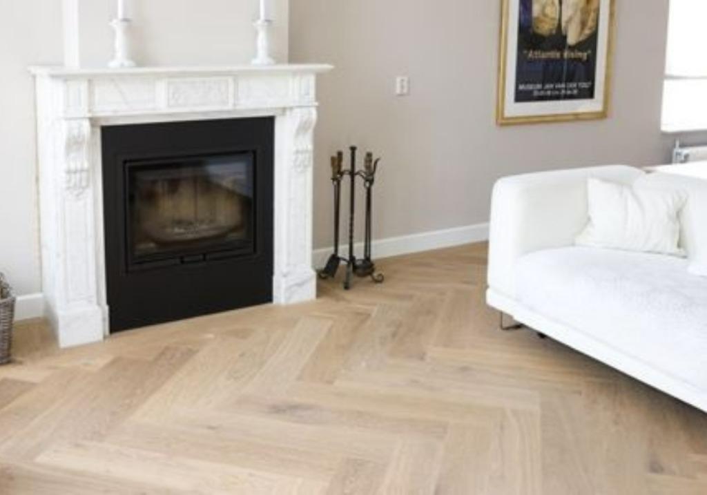 Visgraat parket samengesteld vanaf € 39.90 /m², Nieuw, Minder dan 50 cm, 10 m² of meer, Hout