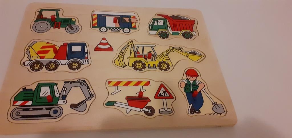 Houten inlegpuzzel, Ophalen of Verzenden