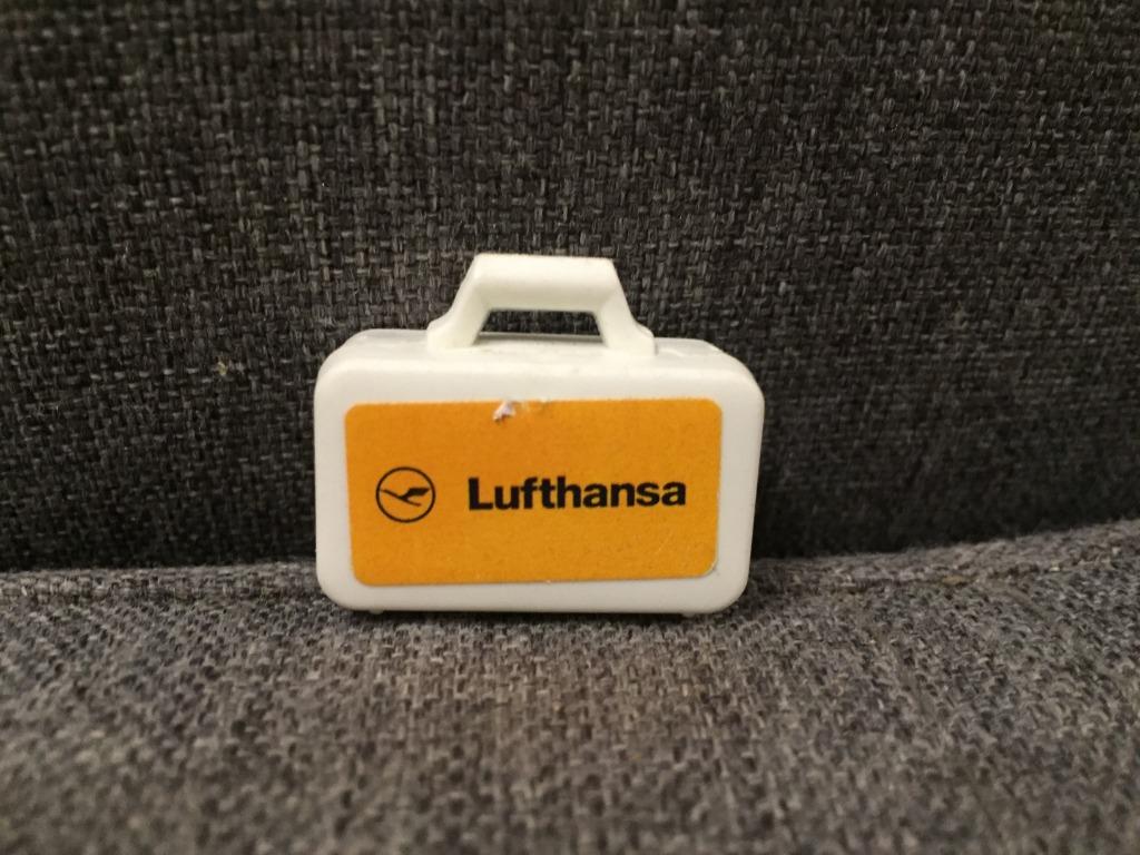 Playmobil reiskoffer Lufthansa, Kinderen en Baby's, Ophalen of Verzenden, Zo goed als nieuw, Los Playmobil