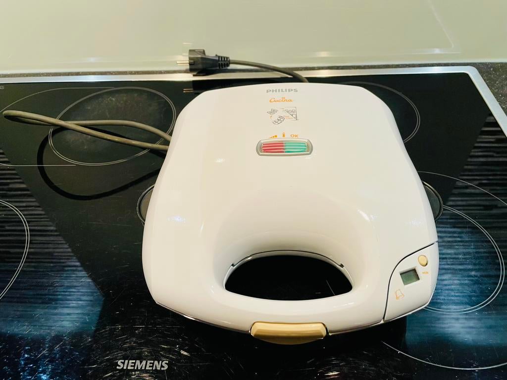 Philips croque-monsieur machine, Elektronische apparatuur, Ophalen, Vaatwasmachinebestendig, Gebruikt