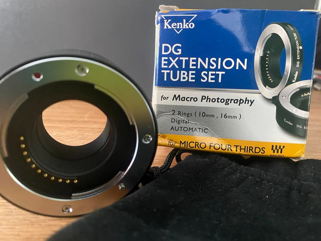 MFT (m4/3) Kenko Tussenringenset (10mm en 16mm), TV, Hi-fi & Vidéo, Appareils photo numériques, Enlèvement, Comme neuf, Olympus