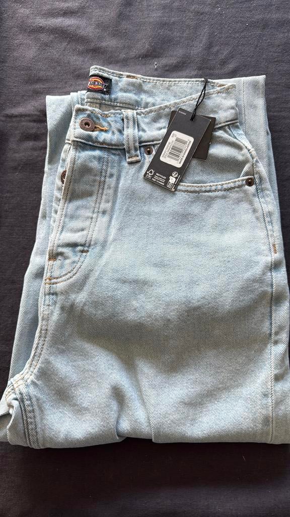 Nieuwe vrouwen jeansbroek Dickies maat 27, Ophalen of Verzenden, Nieuw