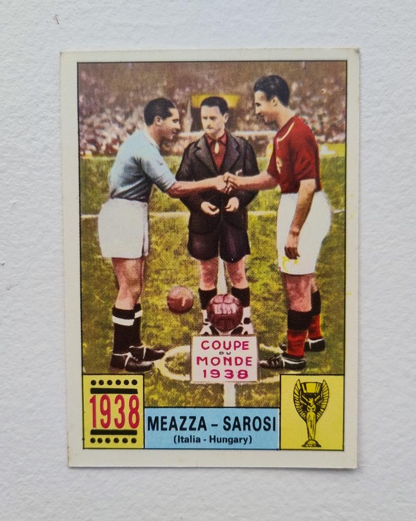 Panini Mexico 70  Meazza - Sarosi 1938, Ophalen of Verzenden, Zo goed als nieuw