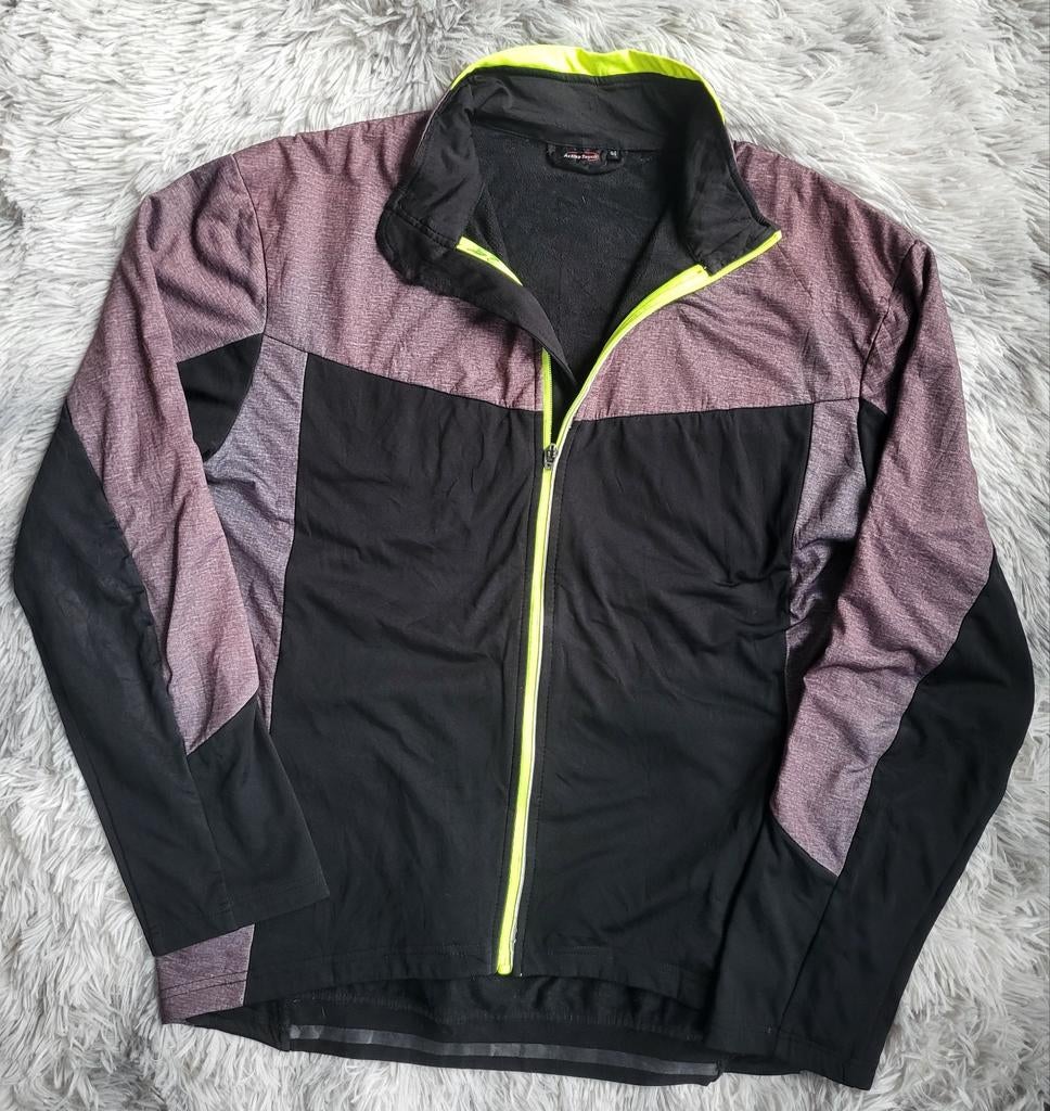 Active Touch Thermal fietsjack - Maat L, Maat 52/54 (L), Active Touch, Zwart, Ophalen of Verzenden