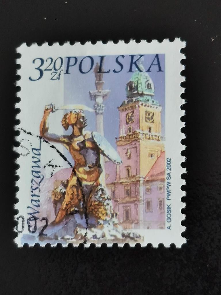 Pologne 2002 - Ville de Varsovie, Enlèvement ou Envoi, Pologne, Affranchi