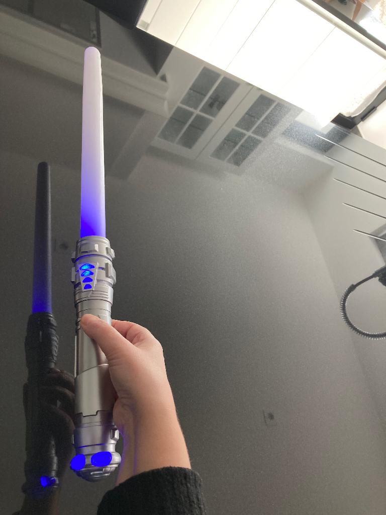 Lichtzwaard Star Wars boek Kronieken van de Force, Ophalen, Zo goed als nieuw
