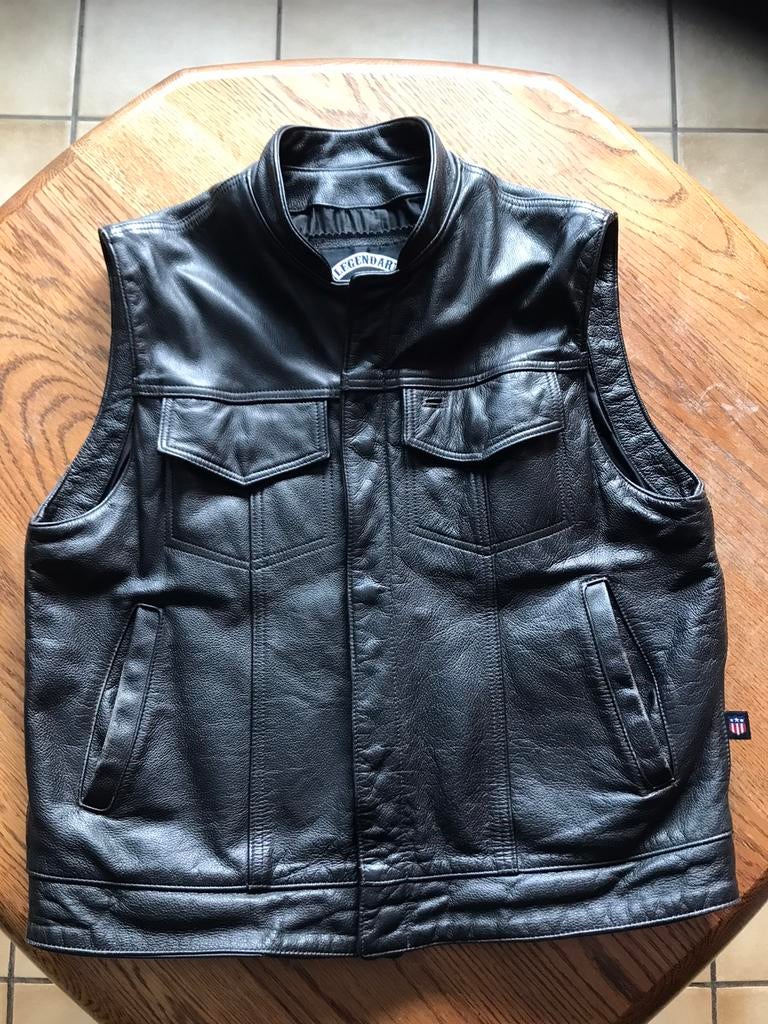 Veste Cuir Legendary USA, Tweedehands, Heren, Jas | leer, Legendary USA