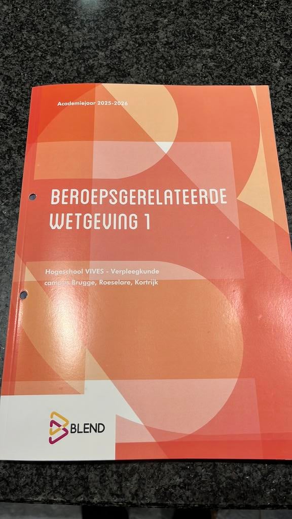 Beroepsgerelateerde wetgeving, Boeken, Ophalen of Verzenden, Nieuw