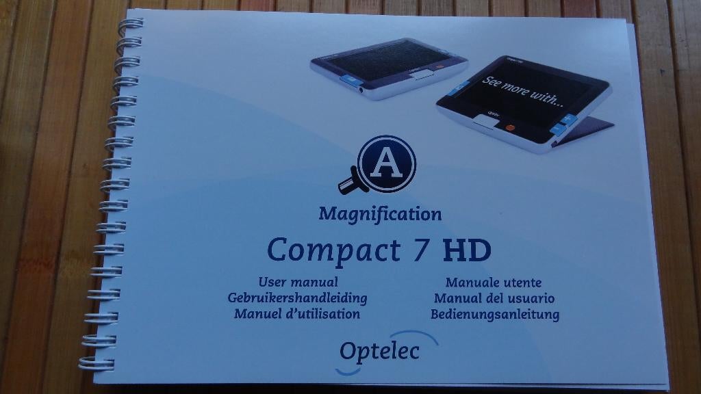 Optelec Compact 7 HD., Enlèvement ou Envoi, Comme neuf, Loupe
