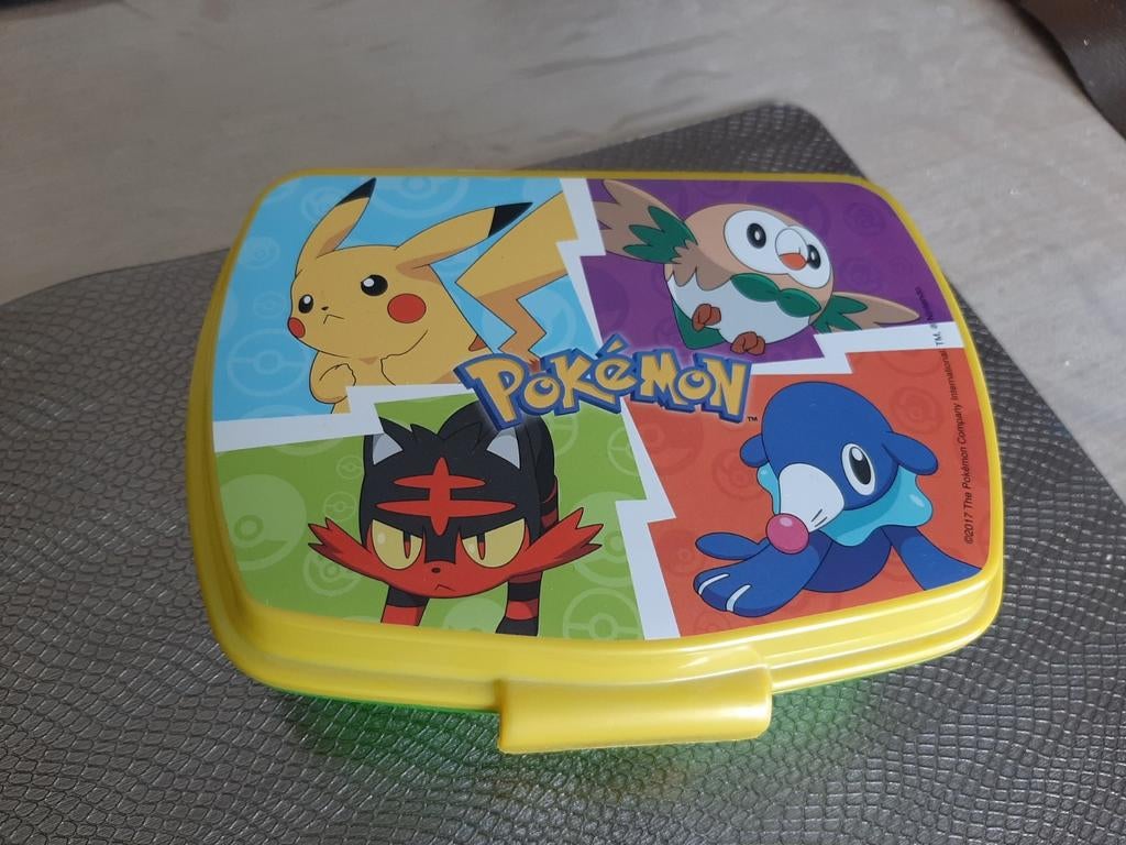 Boterhamdoos pokemon, Ophalen, Zo goed als nieuw