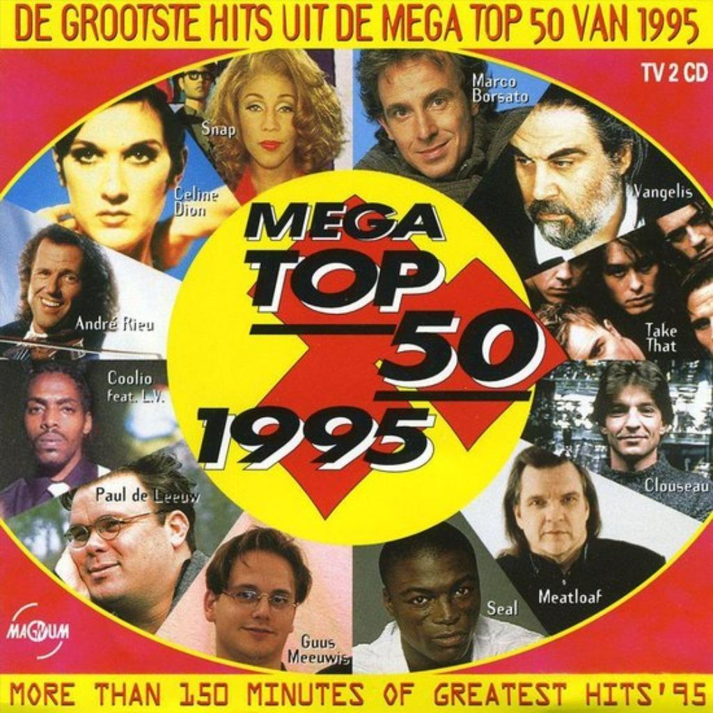 Dubbele Cd - Mega Top 50 - 1995, Verzenden, Gebruikt
