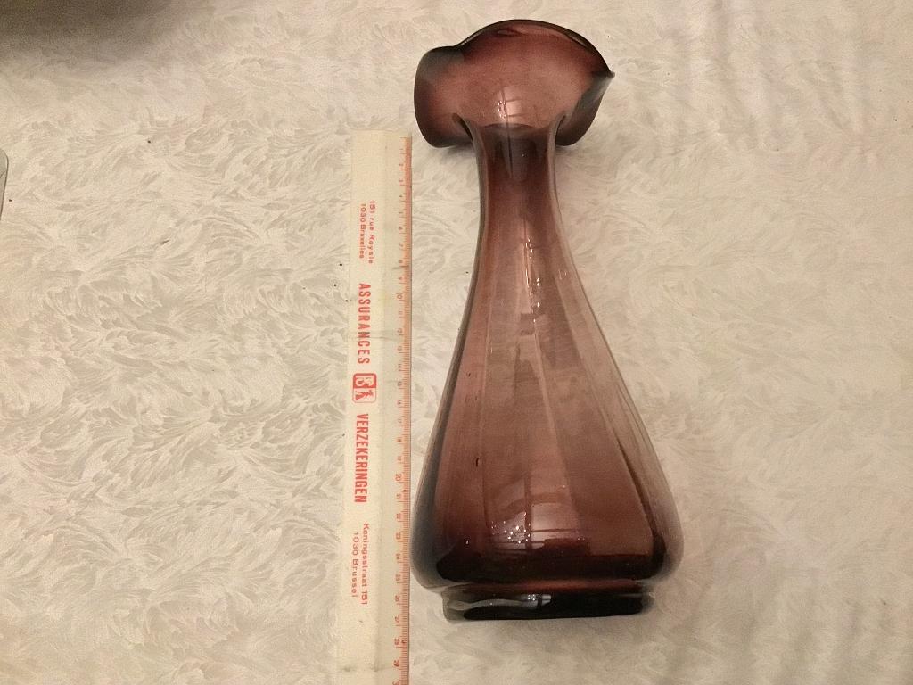 Vase violet fait main, Enlèvement ou Envoi