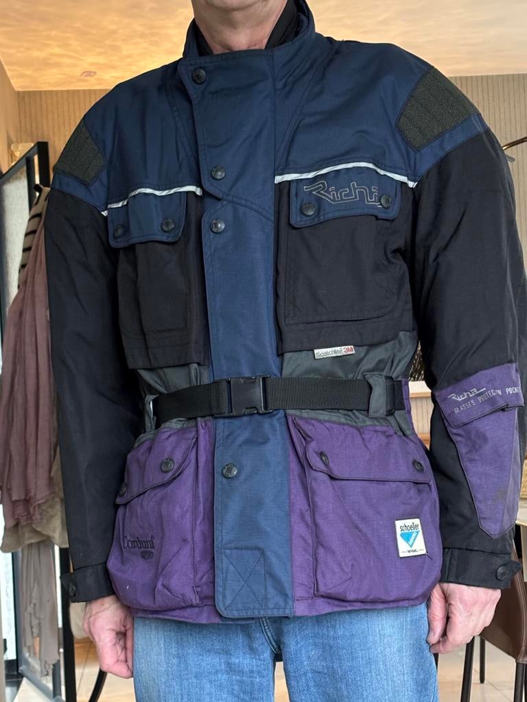 Veste de moto Richa, Motos, Vêtements | Vêtements de moto, Manteau | tissu, Enlèvement