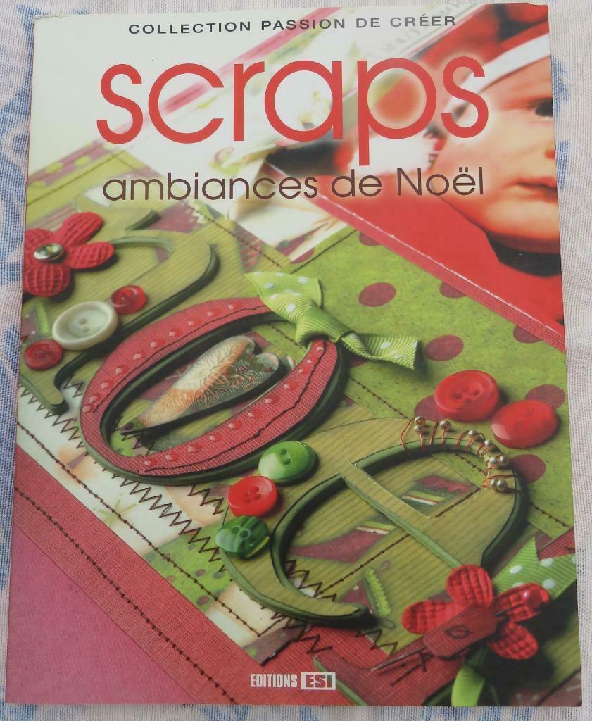 Livre - "Scraps ambiances de Noël", Enlèvement ou Envoi, Neuf, Scrapbooking et Bricolage