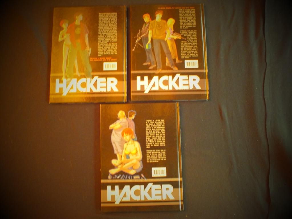 HACKER (2 ALBUMS EO)     EDITIONS HZ, Complete serie of reeks, Ophalen of Verzenden, Zo goed als nieuw, EREMINE
