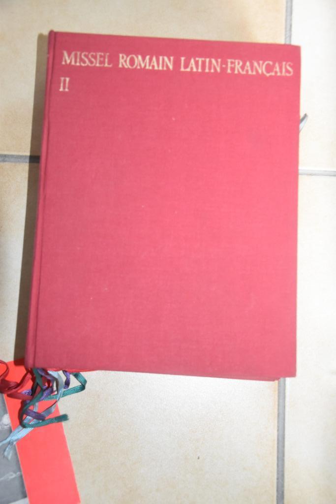Lectionnaire français latin II, Envoi