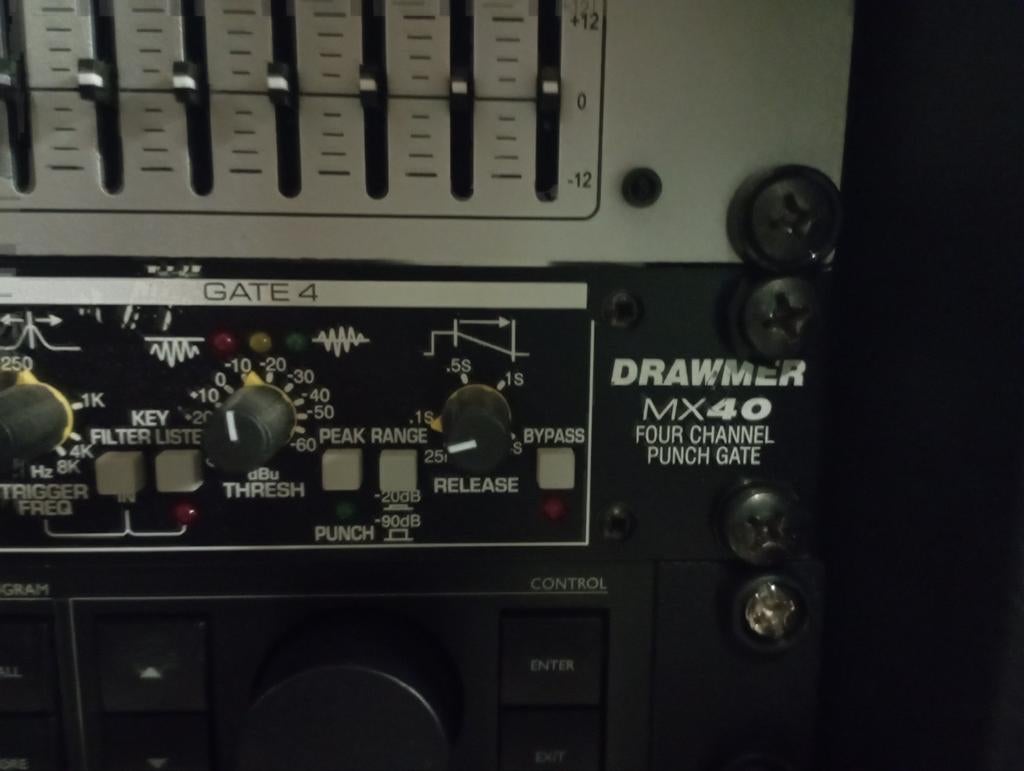 Drawmer MX40 four channel gate, Enlèvement ou Envoi, Comme neuf