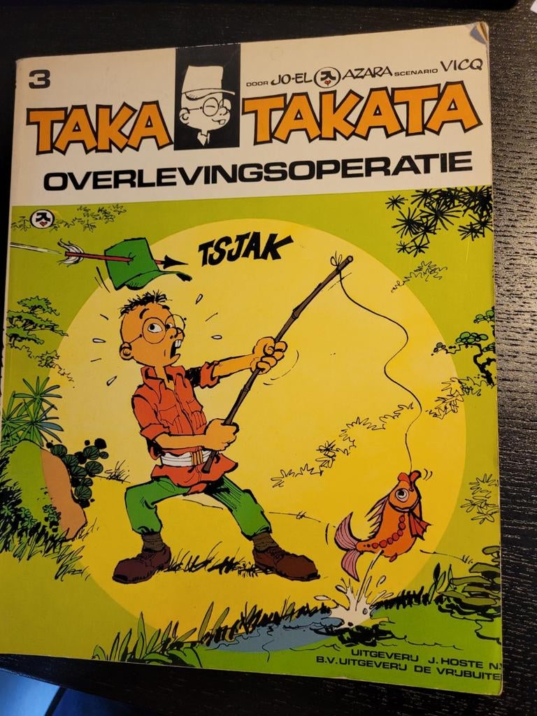 Taka Takata, Azara, Vicq, nr 3 Overlevingsoperatie, Ophalen of Verzenden, Gelezen
