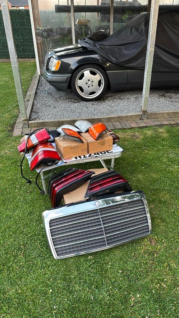 Mercedes W124 pieces onderdelen grill achterlicht phares, Auto-onderdelen, Ophalen